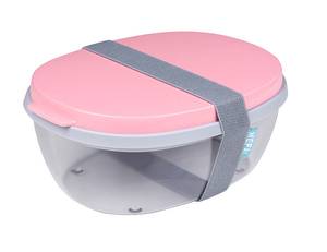 Salatbox Ellipse Pink - Rosé