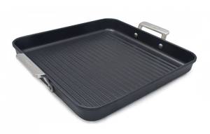 Grillpfanne Aire Induction Schwarz - Metall - 23 x 4 x 23 cm