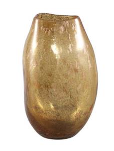 Vase Menis Jaune - Verre - 14 x 26 x 16 cm