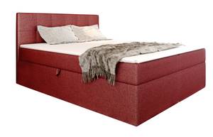 Boxspringbett CERELA Rot - Breite: 205 cm