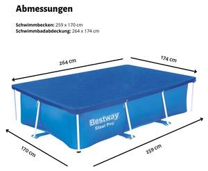 Schwimmbad-Set 564035 (5-teilig) 170 x 61 x 259 cm