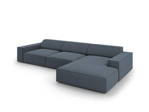 Ecksofa JODIE 4 Sitzplätze Blau