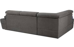 Ecksofa RATLO links Grau - Textil - Holz teilmassiv - 270 x 110 x 190 cm