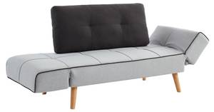 Canapé convertible EBATY Gris - Textile - 71 x 89 x 149 cm