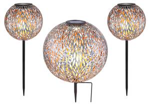 3er Set Solarkugeln Garten, Metall kaufen home24