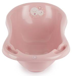 Baby-Badewanne Schäfchen Pink - Kunststoff - 49 x 30 x 84 cm