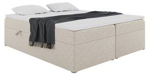 Boxspringbett Lionel Beige - Breite: 160 cm - H4