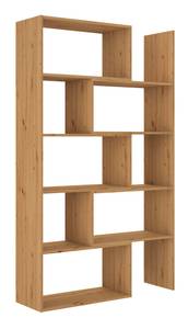 FURNIX Étagères CHARLES 2 Marron - Bois manufacturé - 110 x 189 x 33 cm