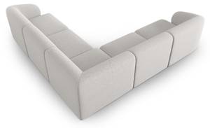 modulares Ecksofa SHANE 6 Sitzplätze Silber