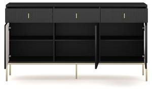 Sideboard MAGGIORE SB154 3D3D Schwarz - Gold