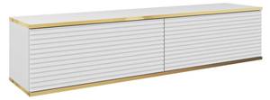 Tv lowboard ORO MDF RTV135 2D Weißgold