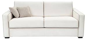 Schlafsofa FRAPALI Beige - Textil - 96 x 88 x 206 cm