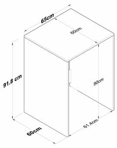 Großer Mehrzweckschrank Cassian Braun - Holzwerkstoff - 60 x 92 x 65 cm