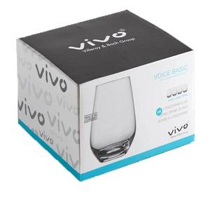 Longdrinkglas Voice Basic 4er Set Glas - 18 x 12 x 18 cm