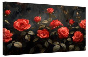 Bild Rose Blumen VIII 90 x 60 cm