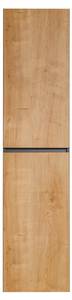 Hochschrank MONAKO HC40 2D Grau - Holzwerkstoff - 40 x 170 x 33 cm