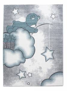 Tapis enfant KID SKY 80x150 bleu Bleu - 80 x 150 cm