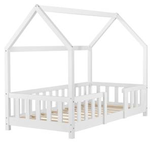 Lit enfant Sisimiut Pin 160 x 80 cm Blanc - 85 x 129 x 166 cm