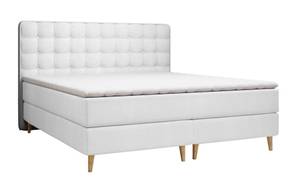 Boxspringbett Believe Hellgrau - Breite: 120 cm