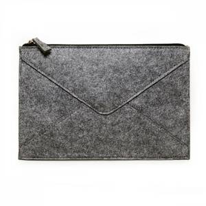 Pochette de rangement Gris - Textile - 24 x 1 x 16 cm