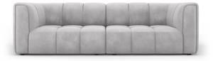 modulares Sofa SERENA 3 Sitzplätze Hellgrau