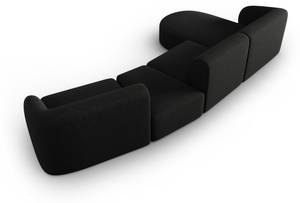 modulares Sofa SHANE 5 Sitzplätze Schwarz