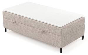 Boxspringbett Araya Braun - Breite: 100 cm - H2