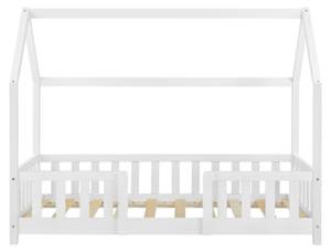 Lit enfant Sisimiut Pin 160 x 80 cm Blanc - 85 x 129 x 166 cm