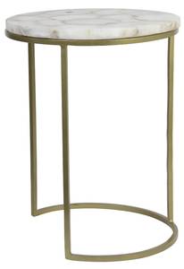 Table d'appoint AXAT lot de 2 Marron - Métal - 41 x 50 x 41 cm