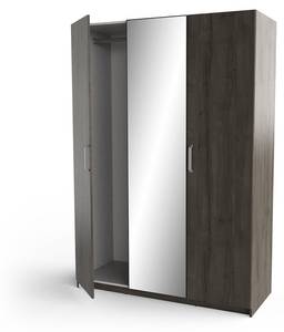 Armoire Richmond Marron - Bois manufacturé - 52 x 192 x 134 cm