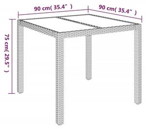 Garten Essgruppe 3029220-1 (3-teilig) Grau