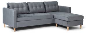 Ecksofa Marino Blaugrau