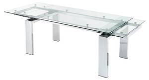 Table extensible LUBANA Argenté