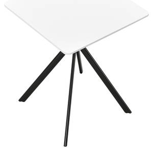 Table à manger Ankara Blanc - 60 x 60 cm