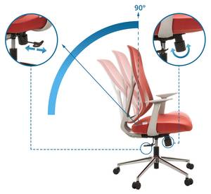 Home Office Bürostuhl MIKO AF W Rot