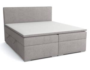 Boxspringbett Doppelbett Ennis Hellgrau - Breite: 160 cm