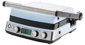 Kontaktgrill Elite Blau - Metall - 36 x 20 x 38 cm