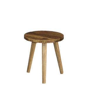 Table d'appoint Bold Marron - Bois massif - 26 x 28 x 26 cm