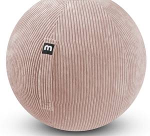 Sitzball mit Cordbezug Der Sportliche Pink