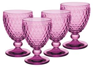 Wassergläser Boston Coloured 4er Set Pink - Anzahl Teile im Set: 4