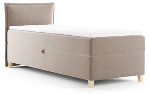 Boxspringbett Fren Mini Beige - Breite: 83 cm