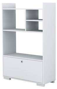 Mehrzweckschrank Küchenschrank Aras Weiß Weiß - Holzwerkstoff - 90 x 134 x 35 cm