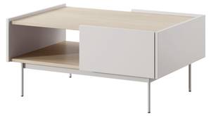 Couchtisch COLOR CT97 Beige - Holzwerkstoff - Kunststoff - 97 x 45 x 65 cm