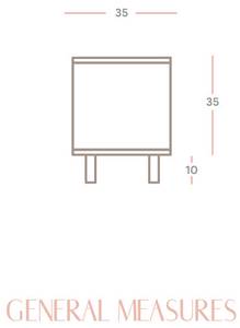 TV-Lowboard Saura Massivholz - Holzart/Dekor - 170 x 45 x 35 cm