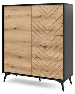 Sideboard DIAMOND SB104 2D Beige - Holzwerkstoff - Kunststoff - 104 x 119 x 39 cm