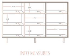 Sideboard Voramar Massivholz - Holzart/Dekor - 180 x 113 x 35 cm