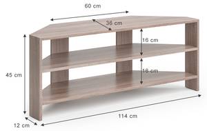 Meuble tv  36753 Imitation chêne de Sonoma