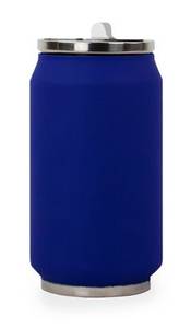 isothermische Kanette 280 ml nachtblauw Blau - Metall - 7 x 20 x 7 cm