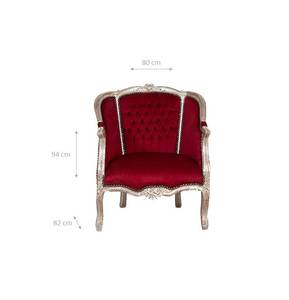 Sessel Louis XVI Rot