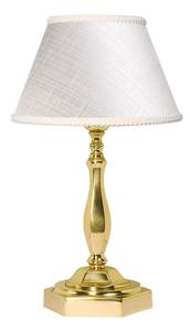 Tischlampe RAZAEL Gold - Metall - Textil - 20 x 24 x 20 cm